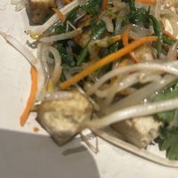 GF Korean noodles (after I picked at it)  at True Food Kitchen in Alpharetta