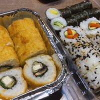 Sushi vegan at Alaska Sushi Fusion in Santiago