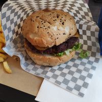 beyond burger at No Ponto in Nazare