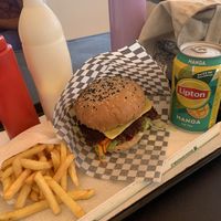 Beyond burger  at No Ponto in Nazare