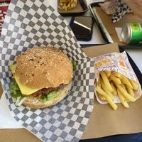 Beyond burger   at No Ponto in Nazare