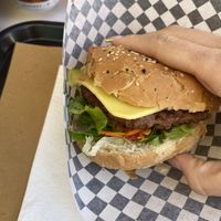 Beyond burger   at No Ponto in Nazare