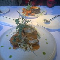 Moroccan spiced filo pastry at Fellinis in Ambleside