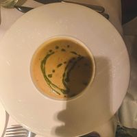 Soup starter  at Fellinis in Ambleside