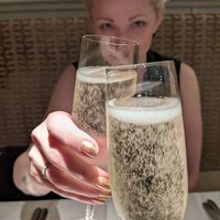 Vegan wine at Fellinis in Ambleside