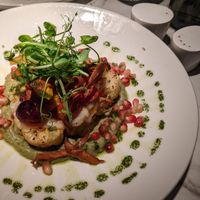 Cajun cauliflower steak at Fellinis in Ambleside