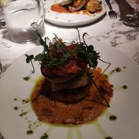 Stuffed mushrooms at Fellinis in Ambleside