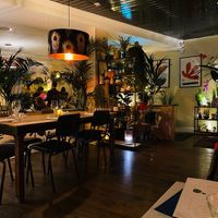 The inside  at Glas Restaurant in Dublin