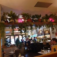 Decor at Glas Restaurant in Dublin