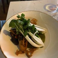 Glazed Shiitake   at Glas Restaurant in Dublin