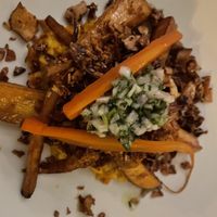 Miso parsnip  at Glas Restaurant in Dublin