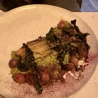 Cabbage yumminess (we started to dig in before picture)  at Glas Restaurant in Dublin