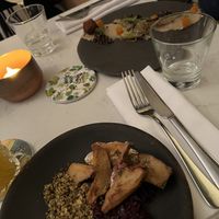 Starters  at Glas Restaurant in Dublin