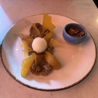 Caramel applee  at Glas Restaurant in Dublin