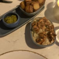 Patatas bravas & creamed fennel   at Glas Restaurant in Dublin