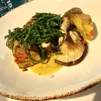 One of the main dishess  at Glas Restaurant in Dublin