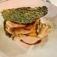 Saffron kohlrabi   at Glas Restaurant in Dublin