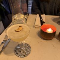 Pear cosmo   at Glas Restaurant in Dublin