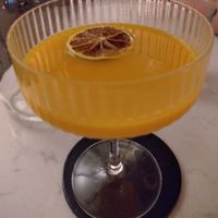 Mango daiquiri at Glas Restaurant in Dublin
