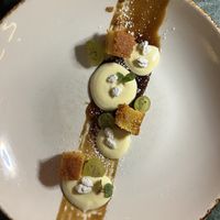 One of the desserts  at Glas Restaurant in Dublin