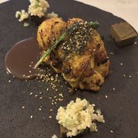 Cauliflower main  at Glas Restaurant in Dublin