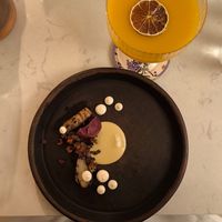 Fourth course October 2025 tasting menu at Glas Restaurant in Dublin