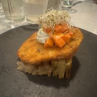 Schnitzel   at Glas Restaurant in Dublin