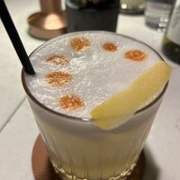 Smoked mescal cocktail   at Glas Restaurant in Dublin