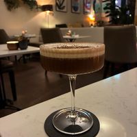 After Eight cocktail, the perfect end to a lovely meal! X  at Glas Restaurant in Dublin