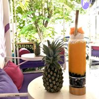 Mango Coconut Freakshake (vegan) at Acai Queen - Monkey Forest in Ubud