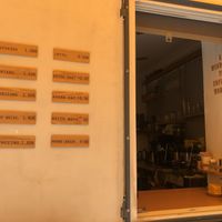 Coffee options  at Mia in Malaga