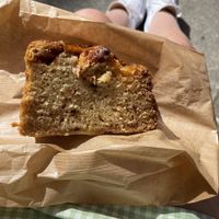 Apple and cinnamon cake   at Mia in Malaga