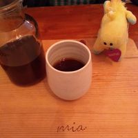 Columbian beans in a pour over coffee. Sebastián approved! at Mia in Malaga