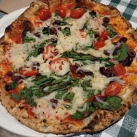Vegan pizza at The Grand in Ottawa