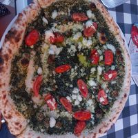 Pesto pizza at The Grand in Ottawa