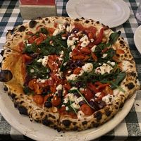 The Vegan pizza  at The Grand in Ottawa