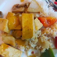 Tofu curry at Han Kung in Chur