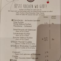 Kuchen at Café Latte Art in Dresden