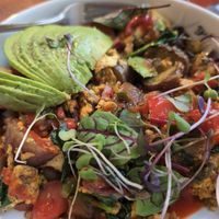 So yummy lovely vegan lunch at Cultivate Cafe in Chilliwack