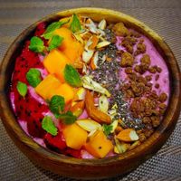 Pitaya Acai at iVegan in Makati