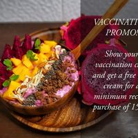 Vaccination promo at iVegan in Makati