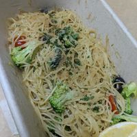 Vegan Lemon Butter Pasta at iVegan in Makati