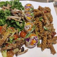 Herb tomato pasta was amazing 😋 at iVegan in Makati