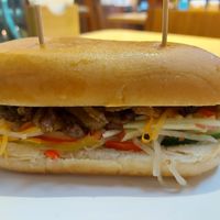 Bahn mi at iVegan in Makati