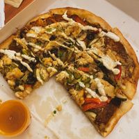 Vegan pizza   at iVegan in Makati