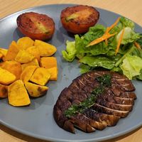 Portobello steak at iVegan in Makati