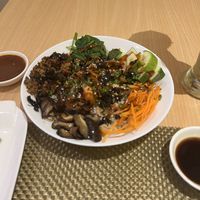 Bibimbap - spicy!!   at iVegan in Makati
