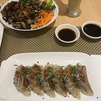 Gyoza  at iVegan in Makati