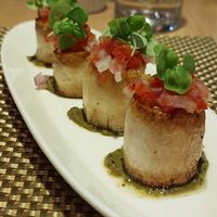 Scallops (Mushroom) at iVegan in Makati