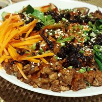 Bibimbap at iVegan in Makati